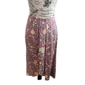 Knox Rose Pink Floral Skirt XXL